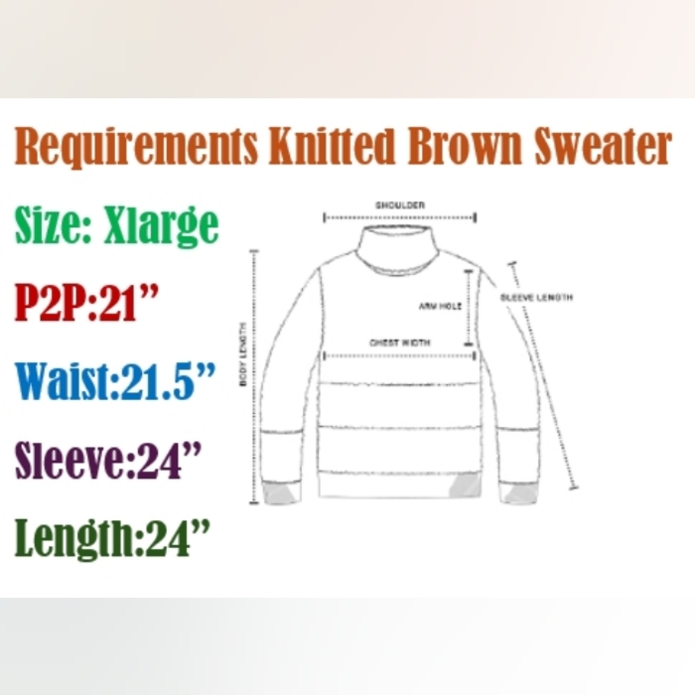 𝑹𝒆𝒒𝒖𝒊𝒓𝒆𝒎𝒆𝒏𝒕𝒔 𝑲𝒏𝒊𝒕𝒕𝒆𝒅 𝒀𝟐𝑲 𝑪𝒐𝒘𝒍𝑵𝒆𝒄𝒌 𝑺𝒘𝒆𝒂𝒕𝒆𝒓 - Picture 5 of 10